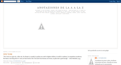 Desktop Screenshot of anotaziones.blogspot.com