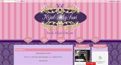 Desktop Screenshot of hijabmysuri.blogspot.com