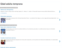 Tablet Screenshot of edad-adultatemprana.blogspot.com