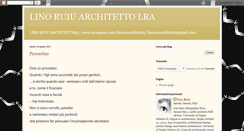 Desktop Screenshot of linoruiuarchitetto.blogspot.com