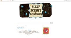 Desktop Screenshot of dizzyscraps.blogspot.com