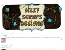 Tablet Screenshot of dizzyscraps.blogspot.com