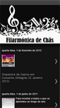 Mobile Screenshot of filarmonicadechas.blogspot.com