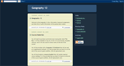 Desktop Screenshot of ilovegeography.blogspot.com
