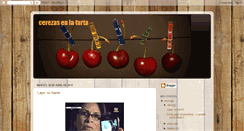 Desktop Screenshot of cerezasenlatarta.blogspot.com