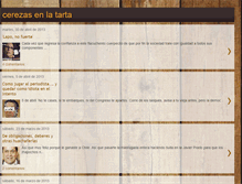 Tablet Screenshot of cerezasenlatarta.blogspot.com