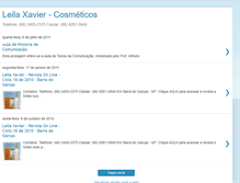 Tablet Screenshot of leilaxavier.blogspot.com