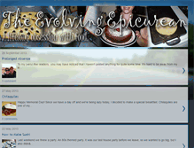 Tablet Screenshot of evolvingepicurean.blogspot.com