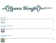 Tablet Screenshot of gurusinghmusic.blogspot.com