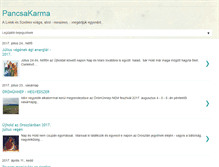 Tablet Screenshot of pancsakarma.blogspot.com