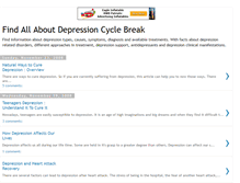 Tablet Screenshot of break-depression.blogspot.com