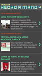 Mobile Screenshot of hechoamano-colectivo.blogspot.com
