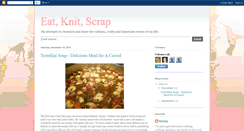 Desktop Screenshot of eatknitscrap.blogspot.com