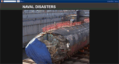 Desktop Screenshot of navaldisasters.blogspot.com