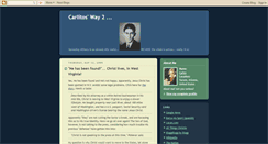 Desktop Screenshot of carlitosway2.blogspot.com