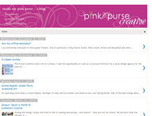 Tablet Screenshot of pinkpursecreative.blogspot.com