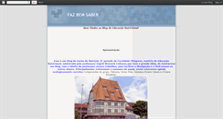 Desktop Screenshot of educacaonutricionalregiaosul.blogspot.com