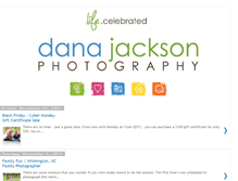 Tablet Screenshot of danajacksonphotography.blogspot.com