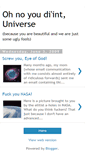 Mobile Screenshot of effyouniverse.blogspot.com