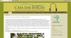 Desktop Screenshot of casadasinsuas.blogspot.com