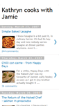 Mobile Screenshot of kathryncookswithjamie.blogspot.com