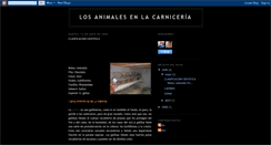 Desktop Screenshot of animalescarniceria.blogspot.com