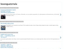 Tablet Screenshot of boxeoguatemala.blogspot.com