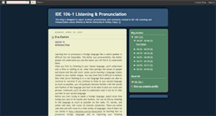 Desktop Screenshot of ide106-1.blogspot.com