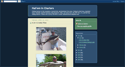 Desktop Screenshot of halleminfishingreports.blogspot.com