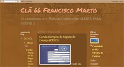 Desktop Screenshot of caminheiros983.blogspot.com