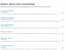 Tablet Screenshot of color-of-home.blogspot.com
