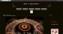 Desktop Screenshot of dom-creations.blogspot.com