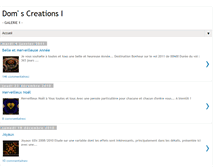 Tablet Screenshot of dom-creations.blogspot.com