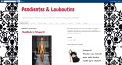 Desktop Screenshot of pendienteslouboutins.blogspot.com