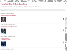 Tablet Screenshot of pendienteslouboutins.blogspot.com