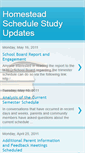 Mobile Screenshot of homesteadschedulestudy.blogspot.com