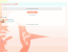 Tablet Screenshot of cosplayskawaii.blogspot.com