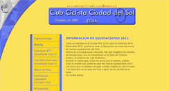 Desktop Screenshot of noticiasclubciclistaciudaddelsol.blogspot.com