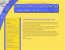 Tablet Screenshot of noticiasclubciclistaciudaddelsol.blogspot.com