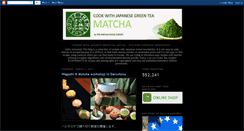 Desktop Screenshot of cookingwithjapanesegreentea.blogspot.com