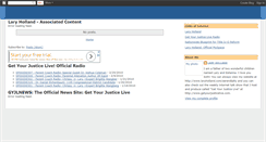 Desktop Screenshot of laryholland.blogspot.com
