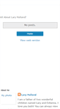 Mobile Screenshot of laryholland.blogspot.com