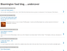 Tablet Screenshot of bloomingtonfoodblog.blogspot.com