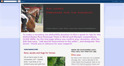 Desktop Screenshot of disabilitydressage.blogspot.com