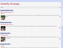 Tablet Screenshot of disabilitydressage.blogspot.com