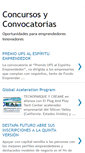 Mobile Screenshot of concursosyconvocatorias.blogspot.com