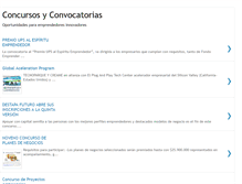 Tablet Screenshot of concursosyconvocatorias.blogspot.com