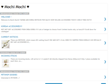 Tablet Screenshot of mochixmochi.blogspot.com