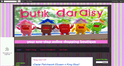 Desktop Screenshot of butikdaraisy.blogspot.com