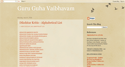 Desktop Screenshot of guru-guha.blogspot.com